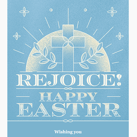 Rejoice Easter Spiritual eCard